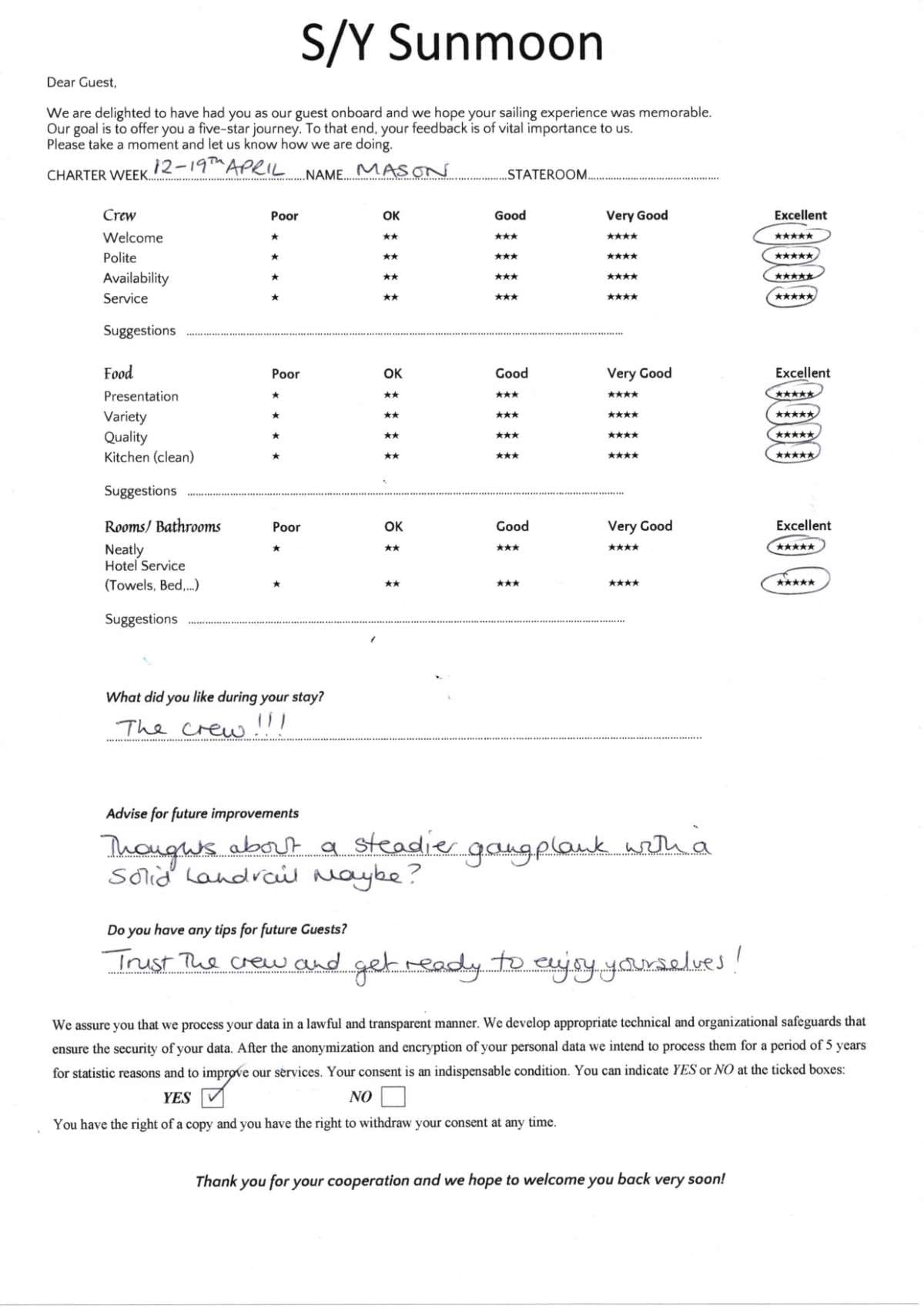 SUNMOON guest review