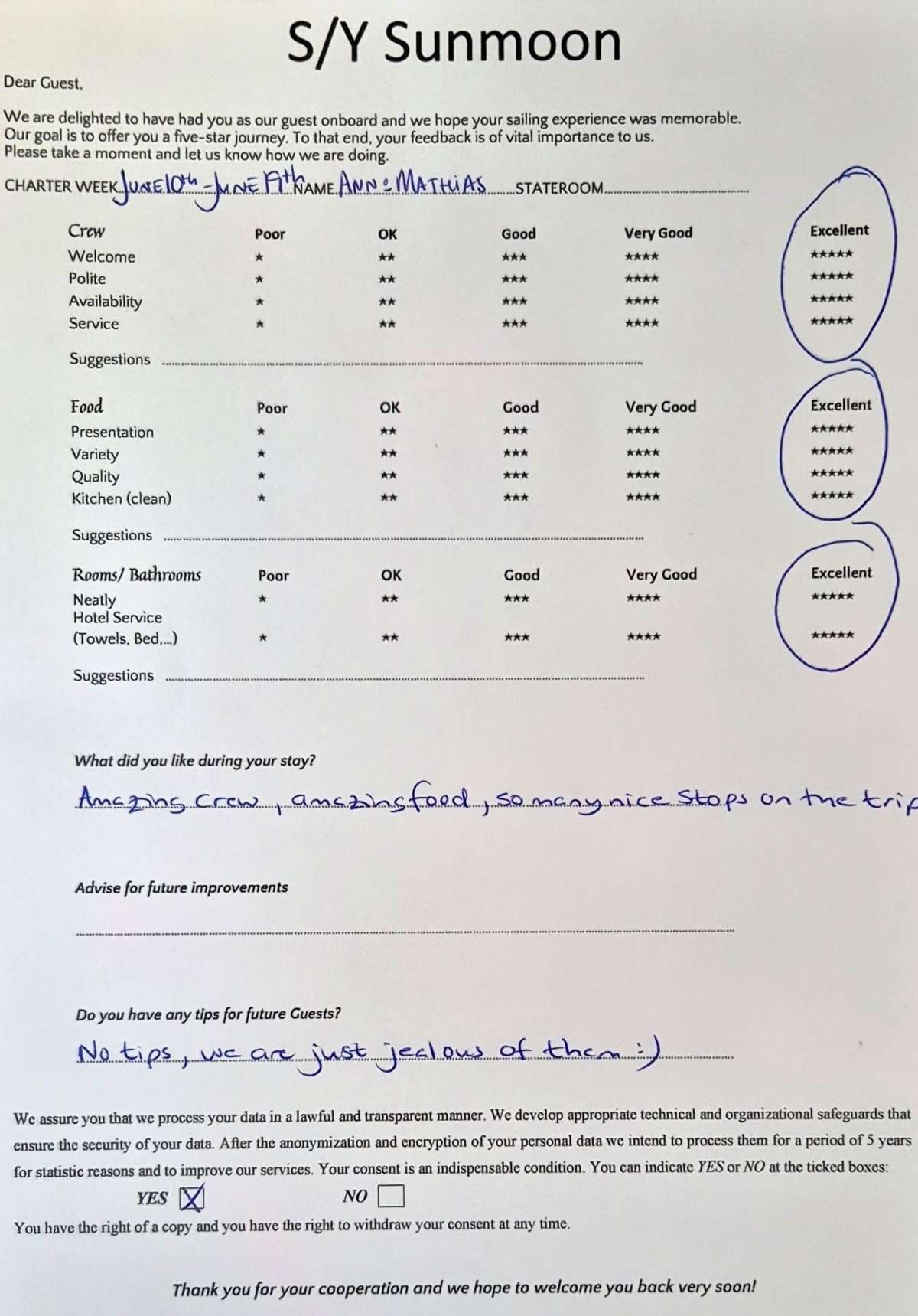 SUNMOON guest review