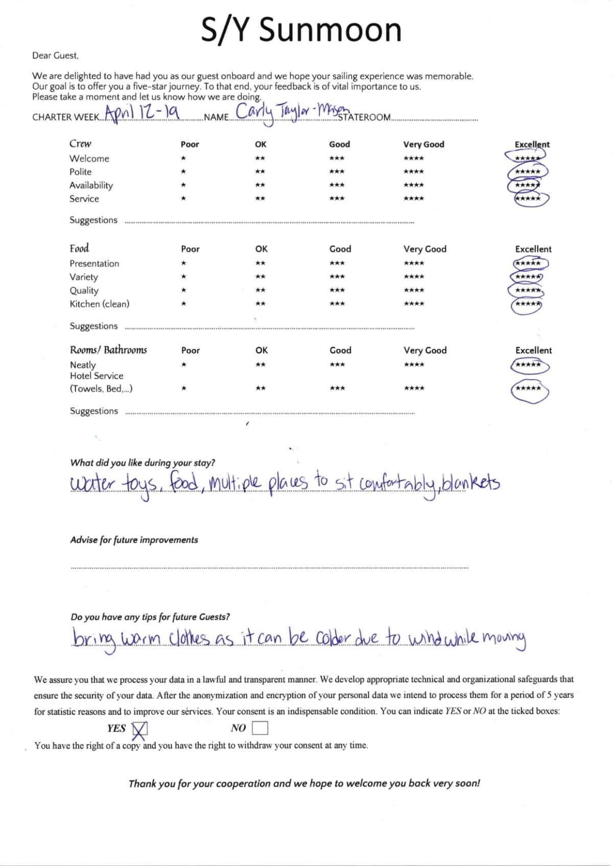 SUNMOON guest review