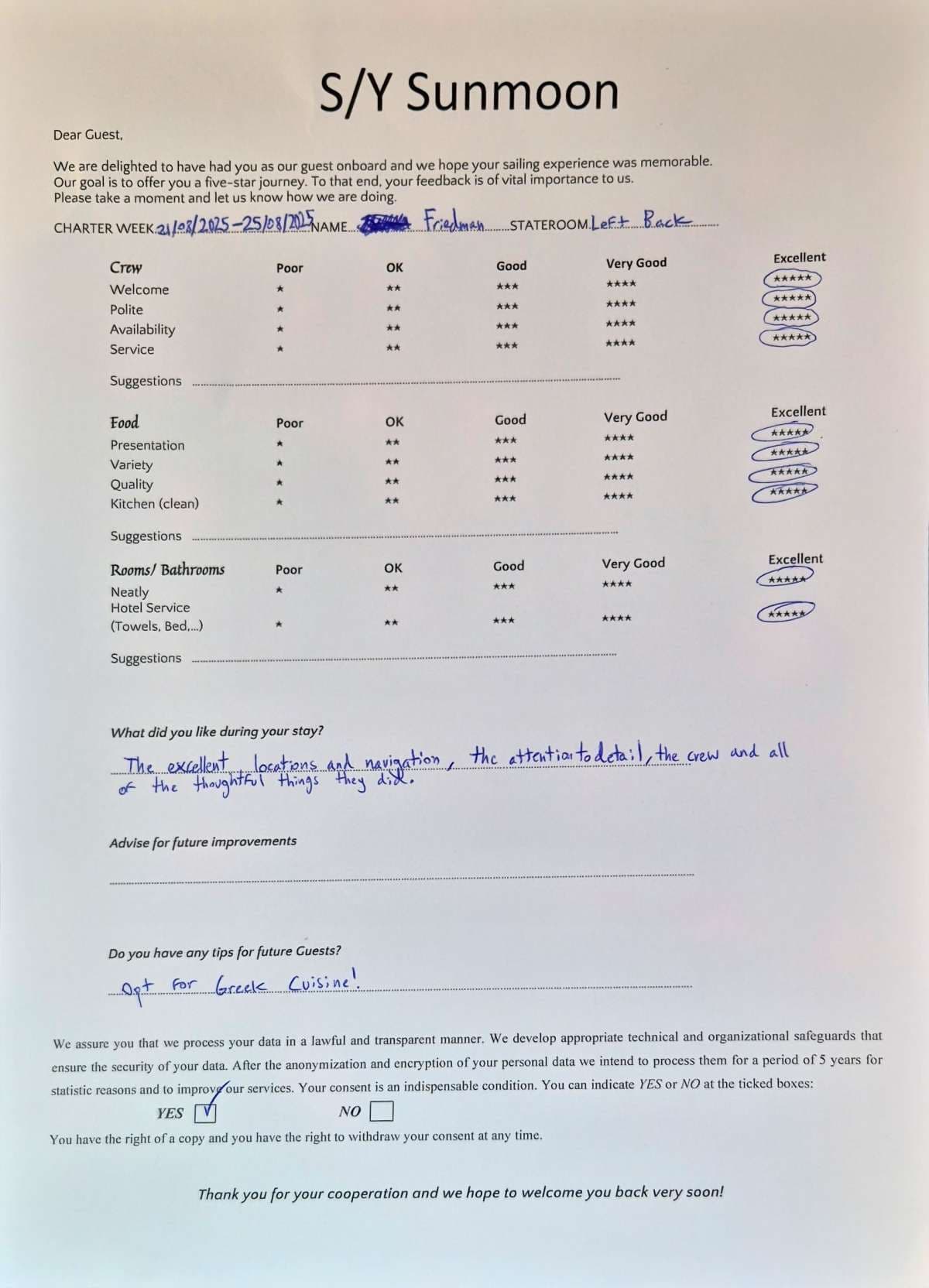 SUNMOON guest review
