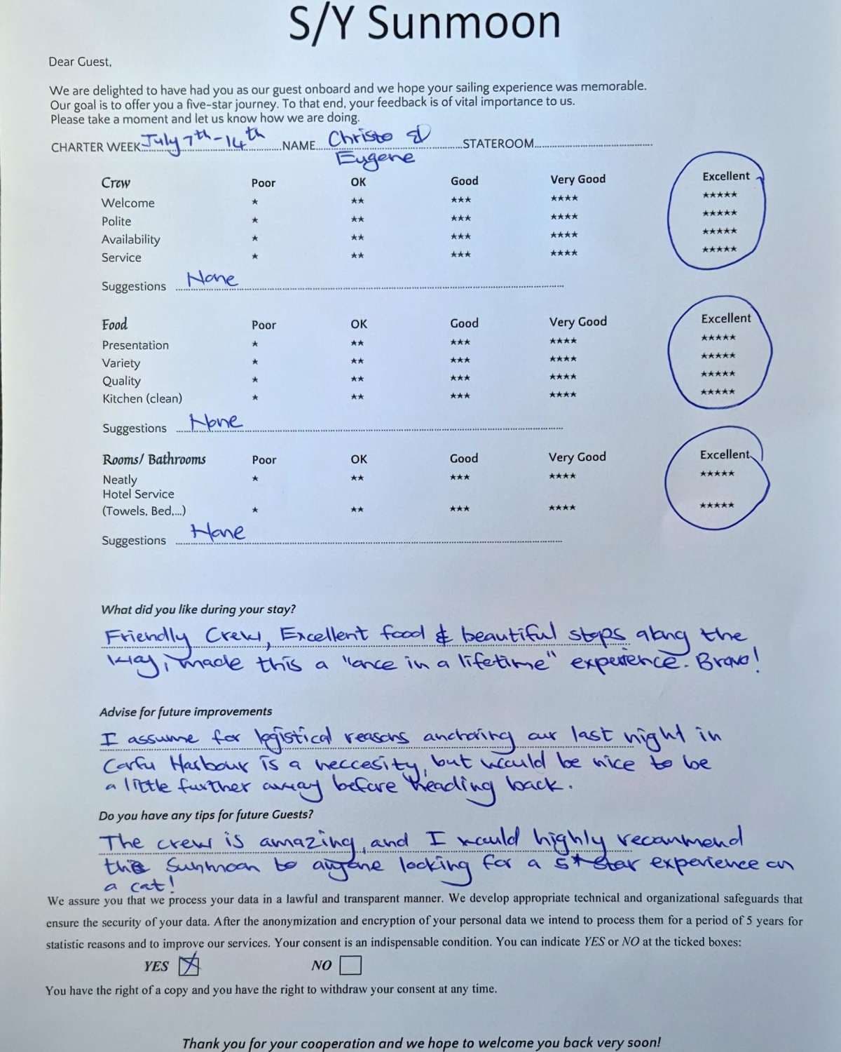SUNMOON guest review