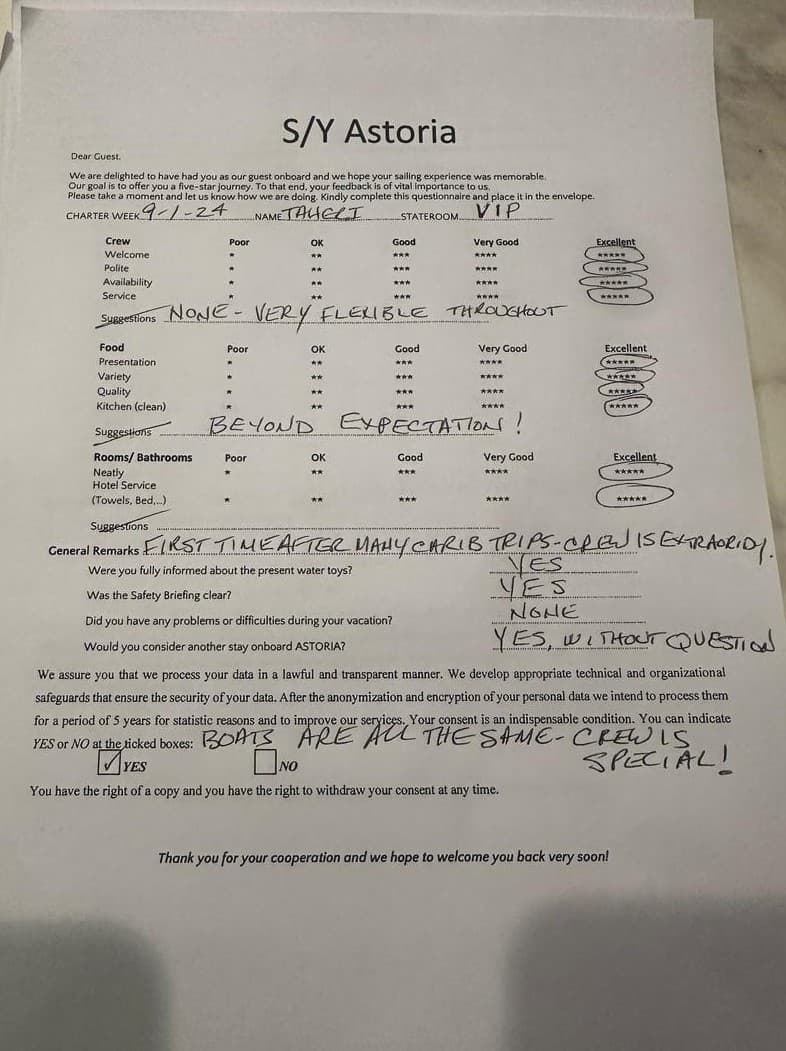 ASTORIA guest review