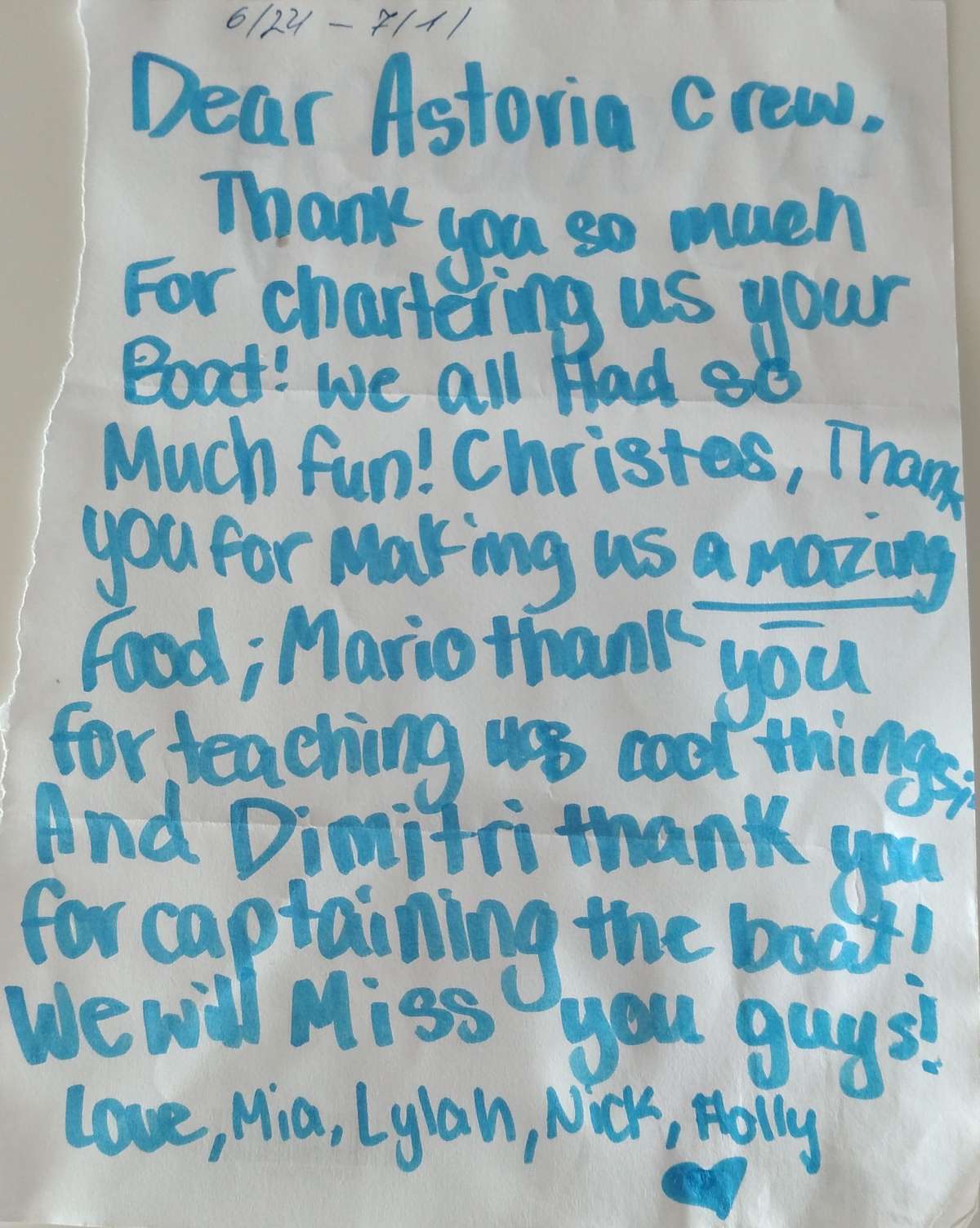 ASTORIA guest review