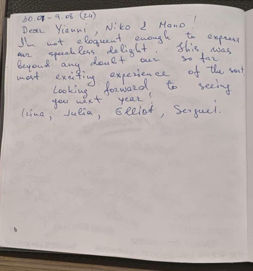 NAMASTE (SAMANA) guest review