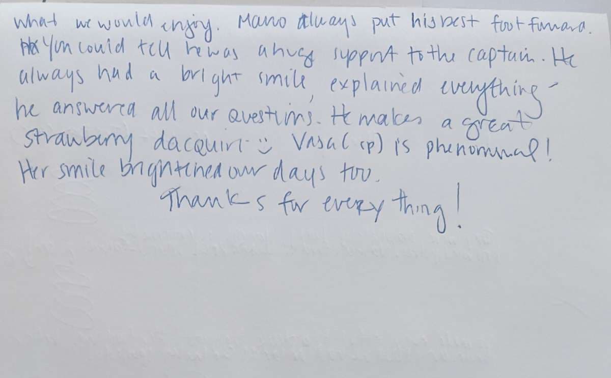 NAMASTE (SAMANA) guest review