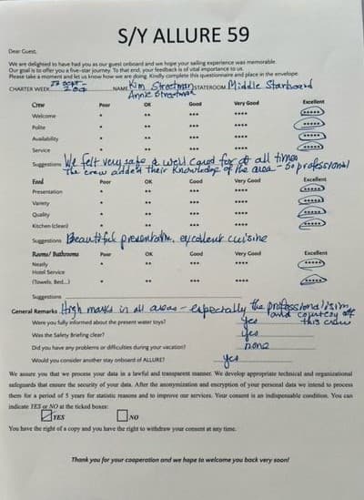ALLURE guest review