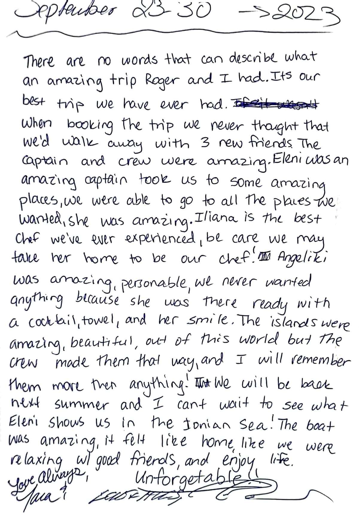TiAmo guest review
