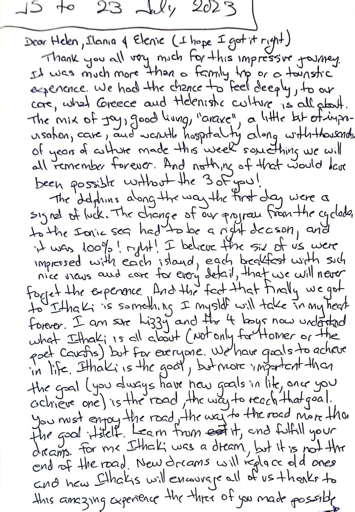 TiAmo guest review