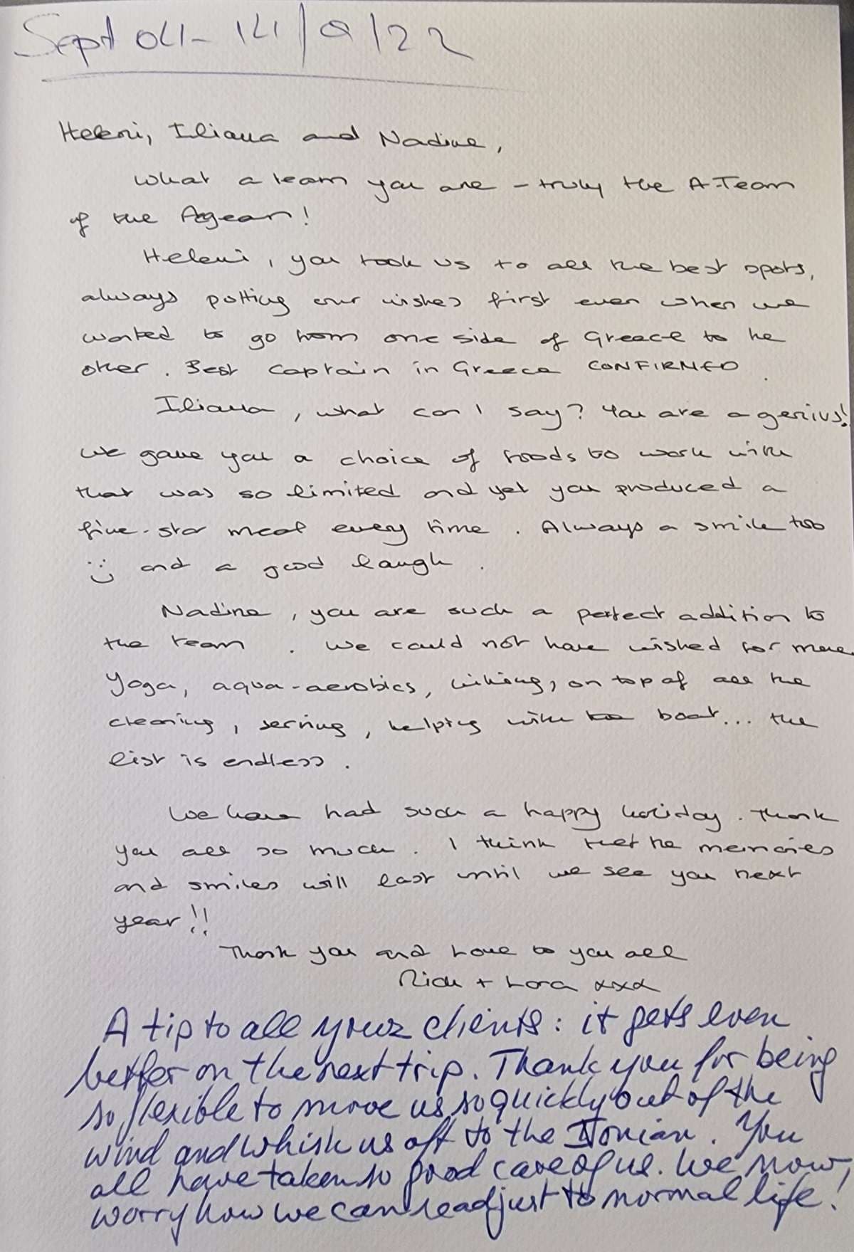 TiAmo guest review