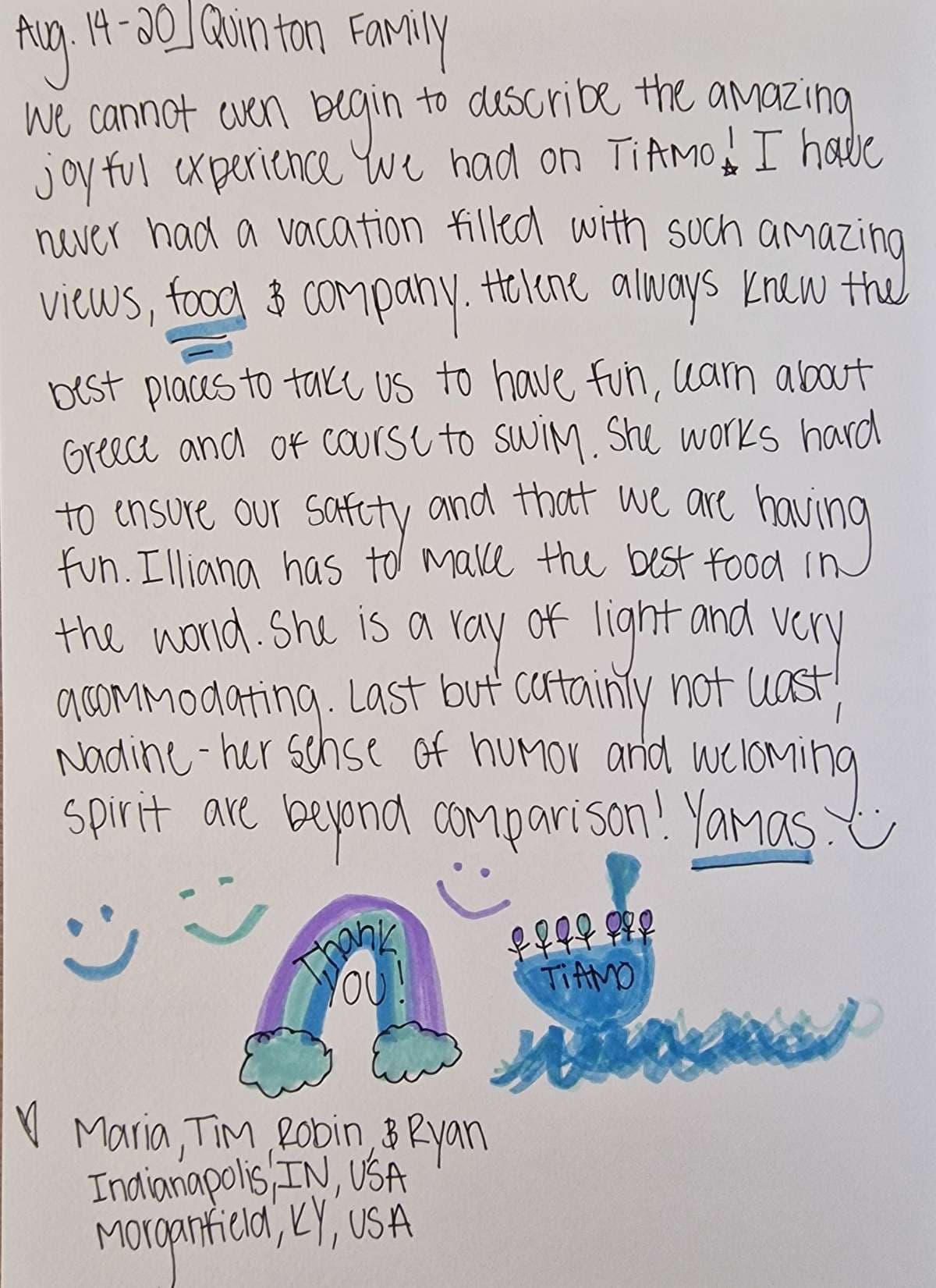 TiAmo guest review