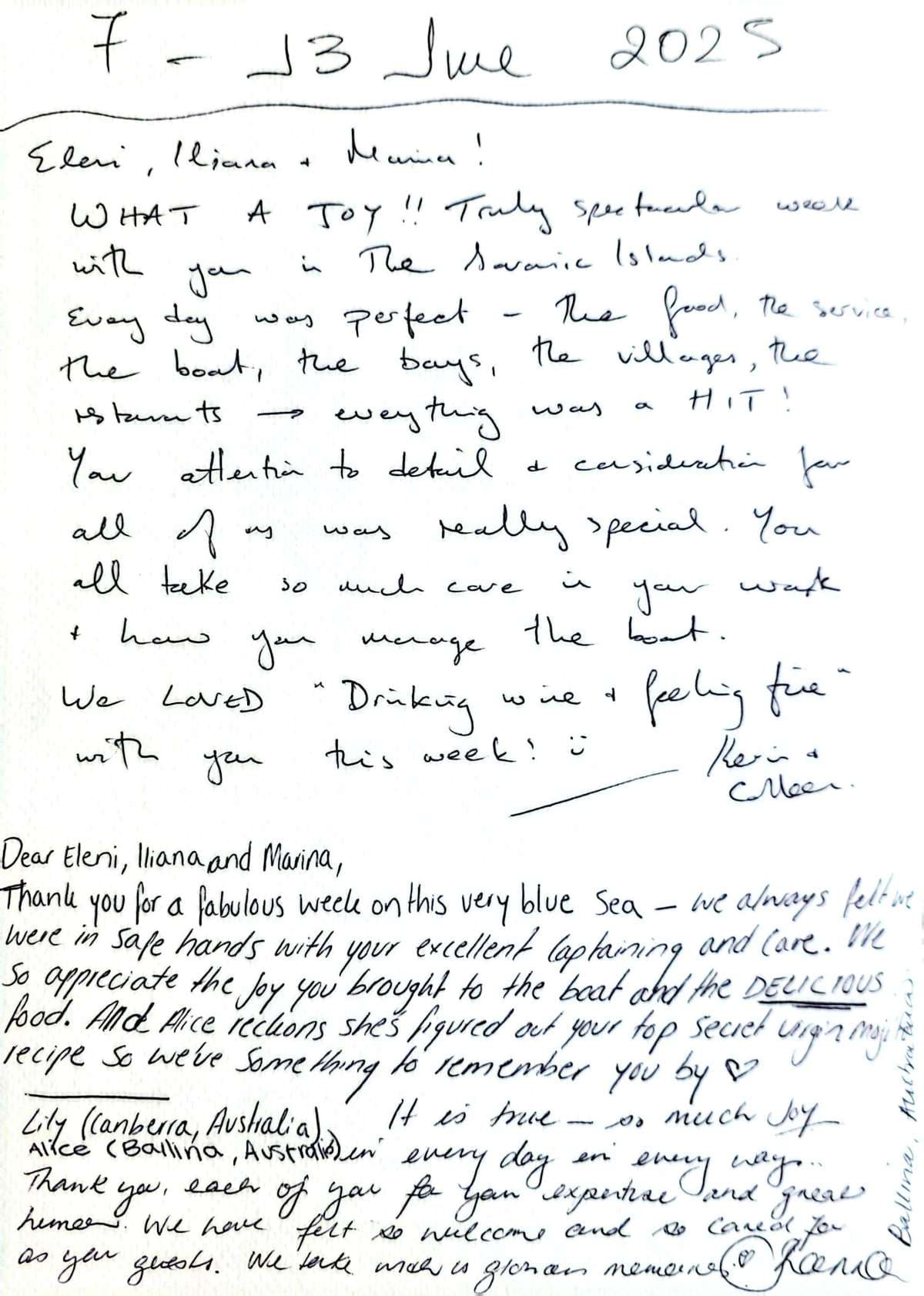 TiAmo guest review