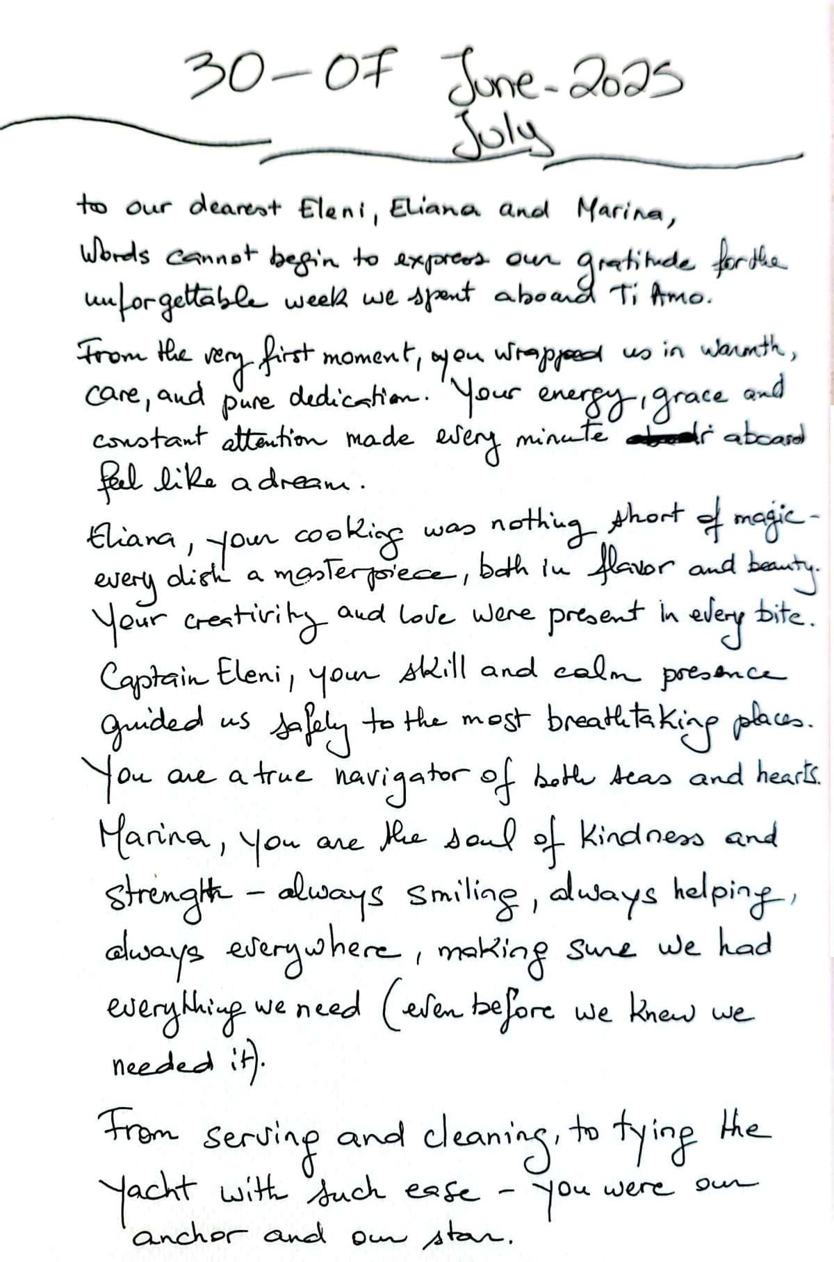 TiAmo guest review