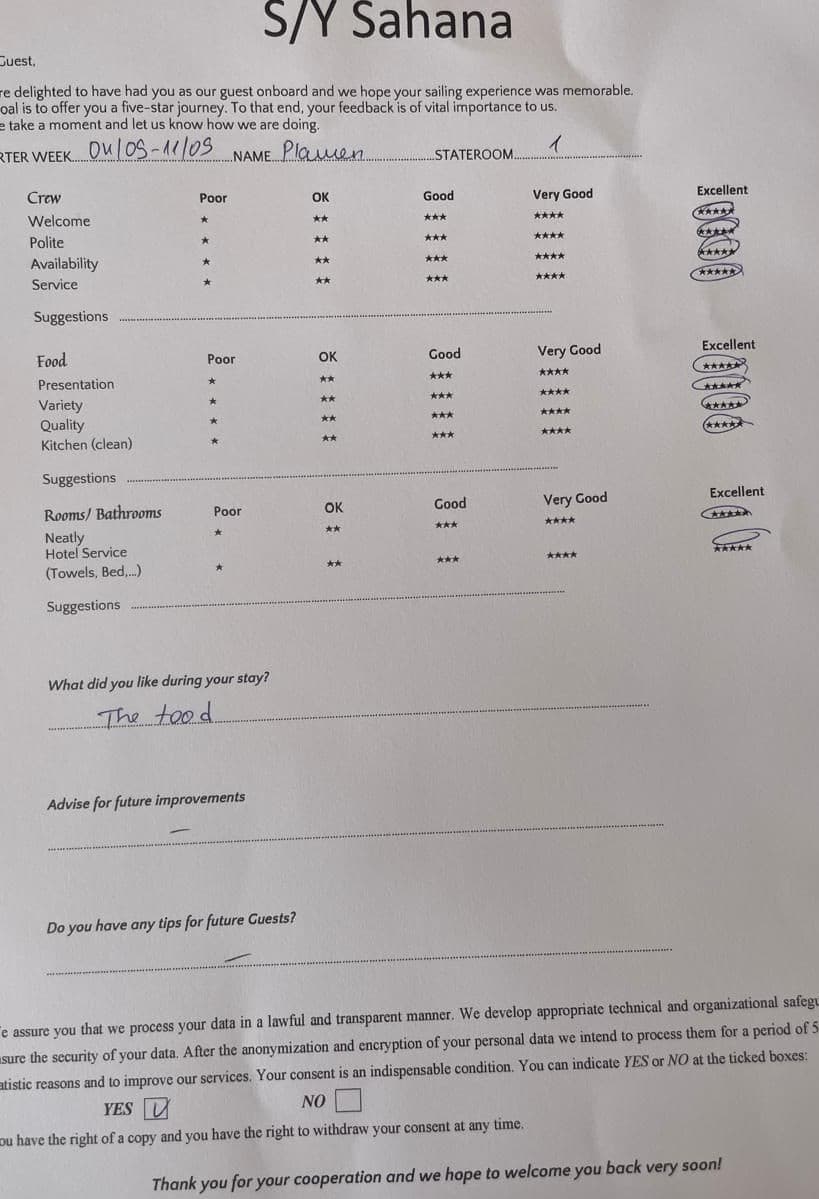 SAHANA guest review