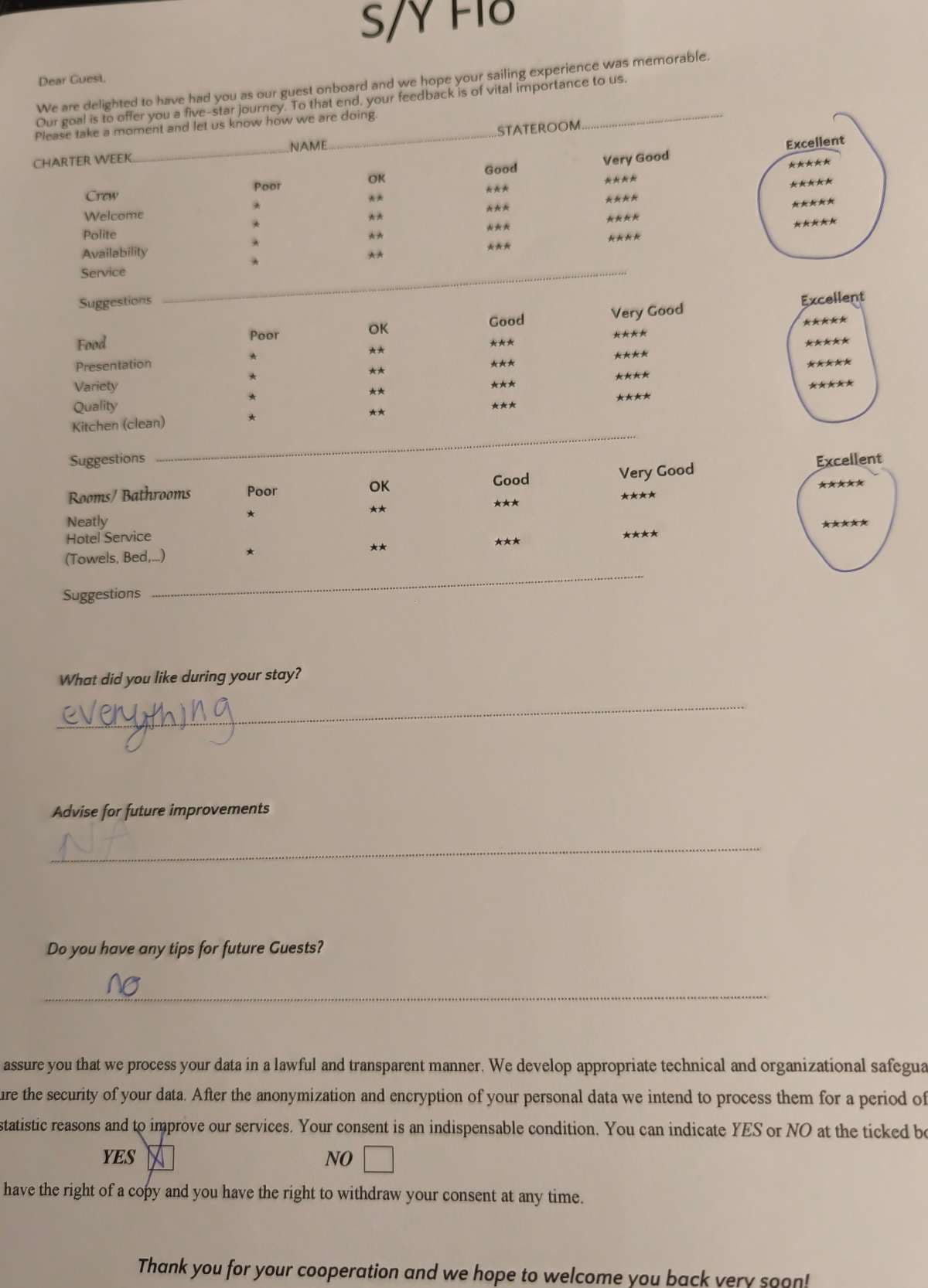 FLO guest review