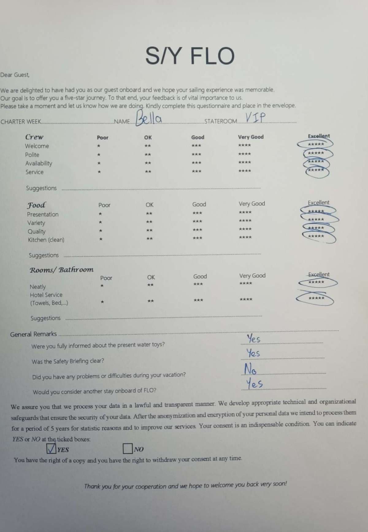 FLO guest review