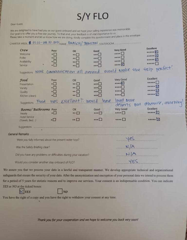 FLO guest review