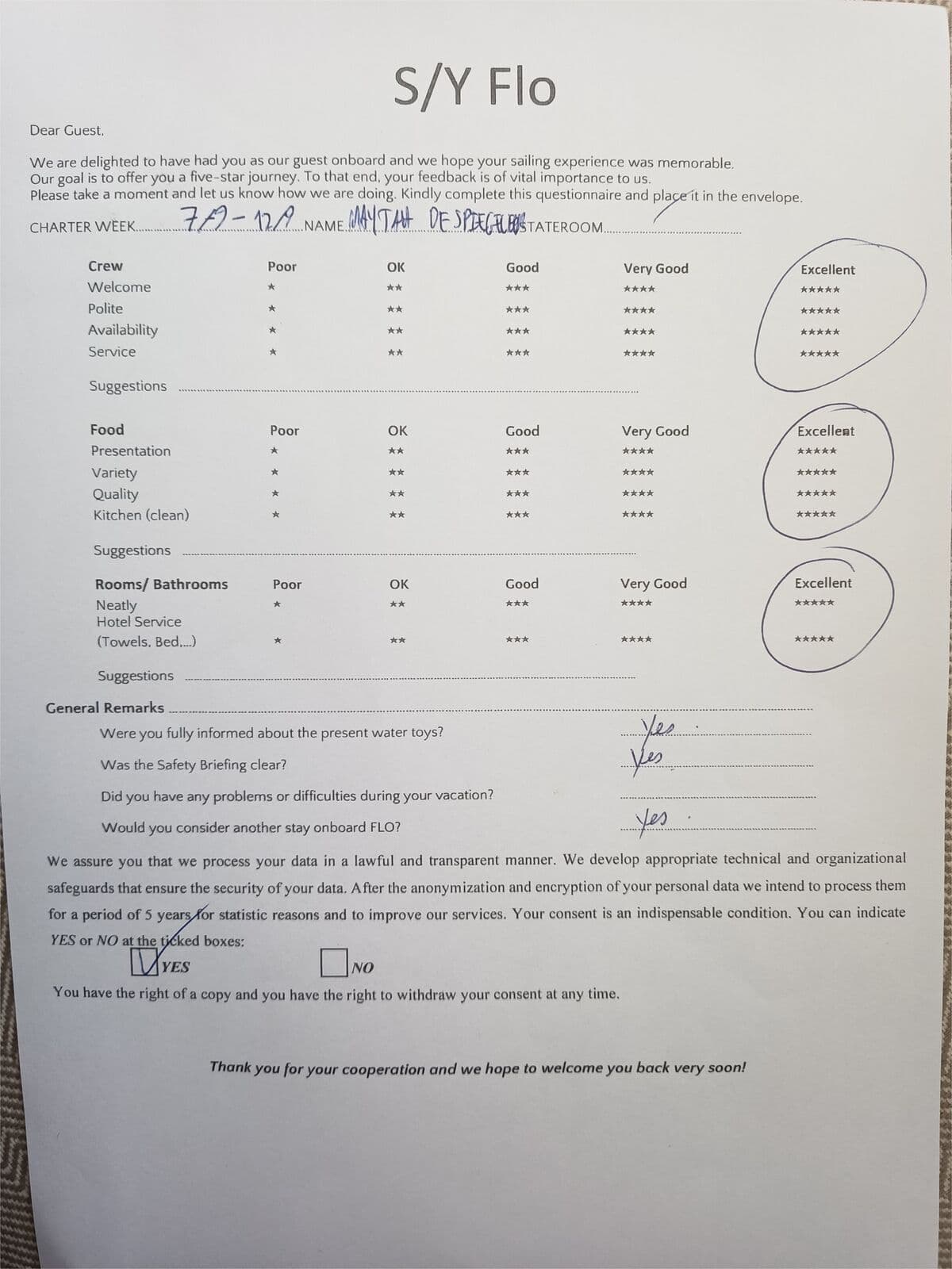 FLO guest review