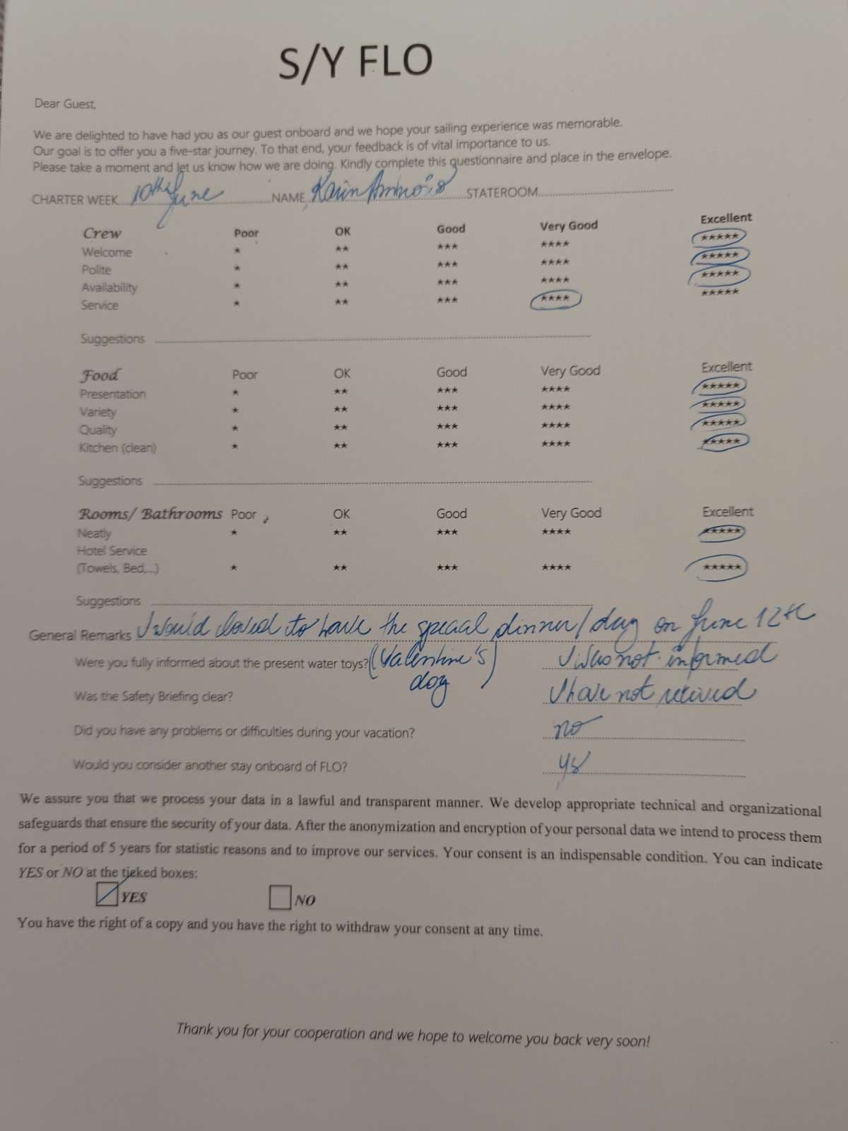 FLO guest review