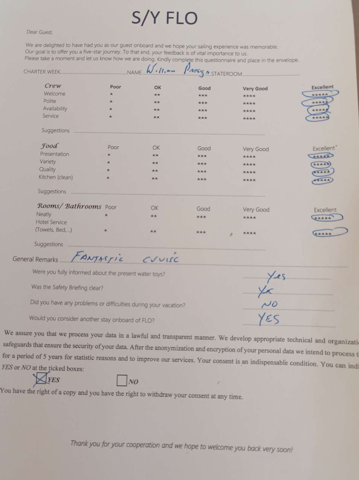 FLO guest review
