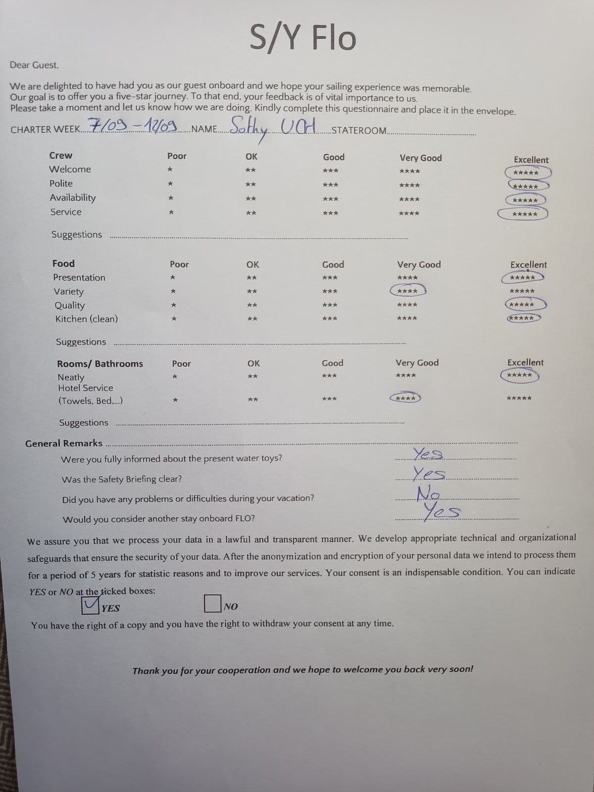 FLO guest review