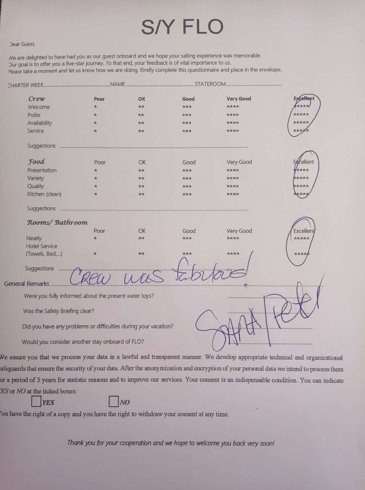 FLO guest review