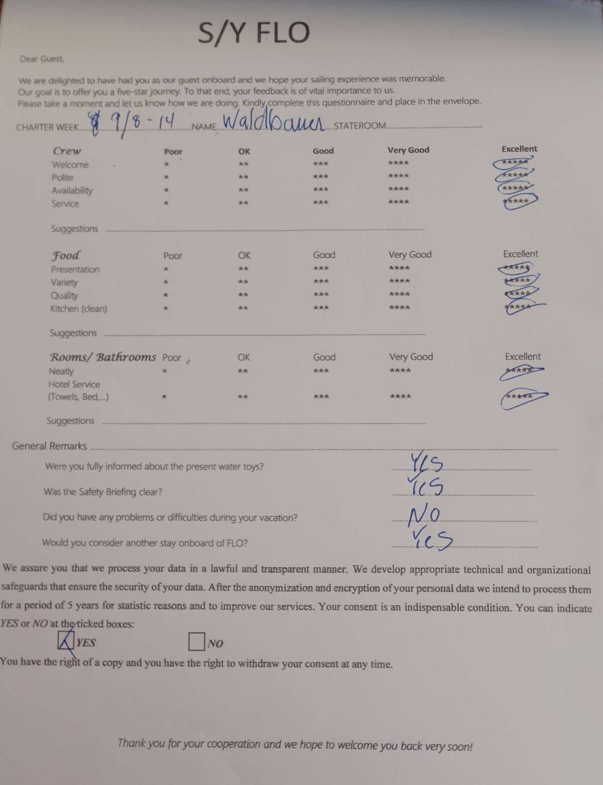FLO guest review
