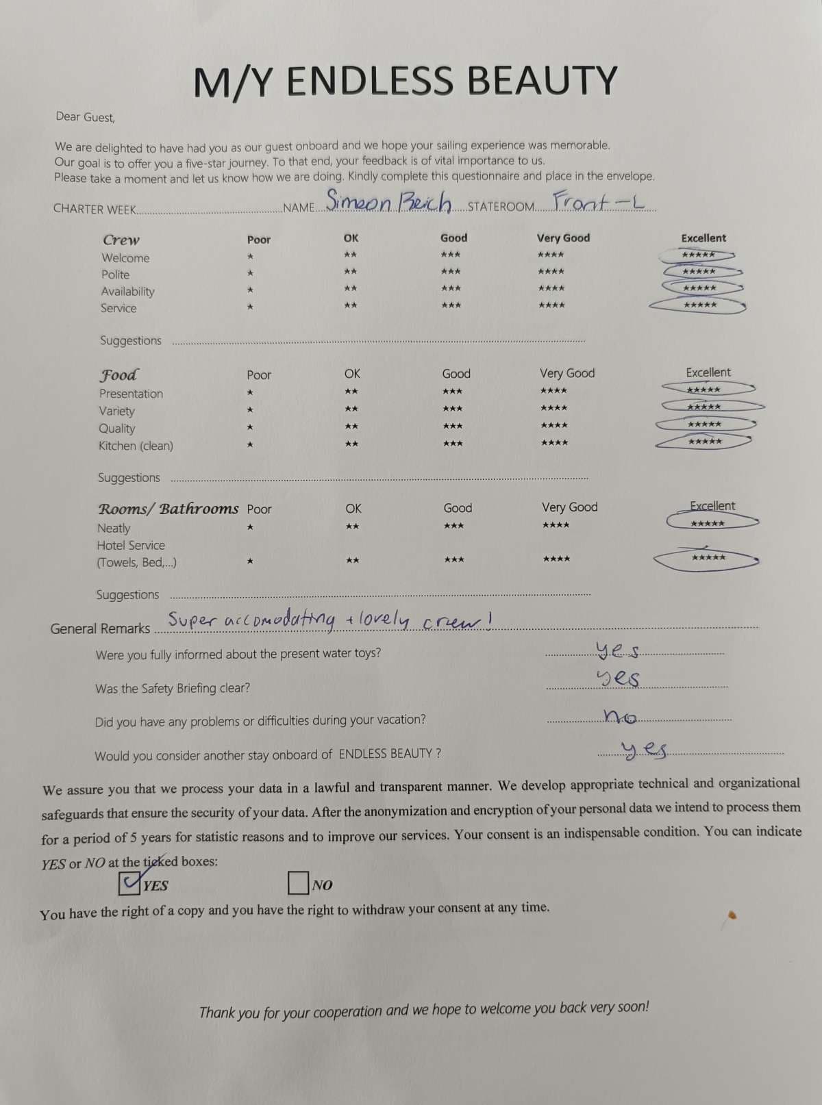 ENDLESS BEAUTY guest review
