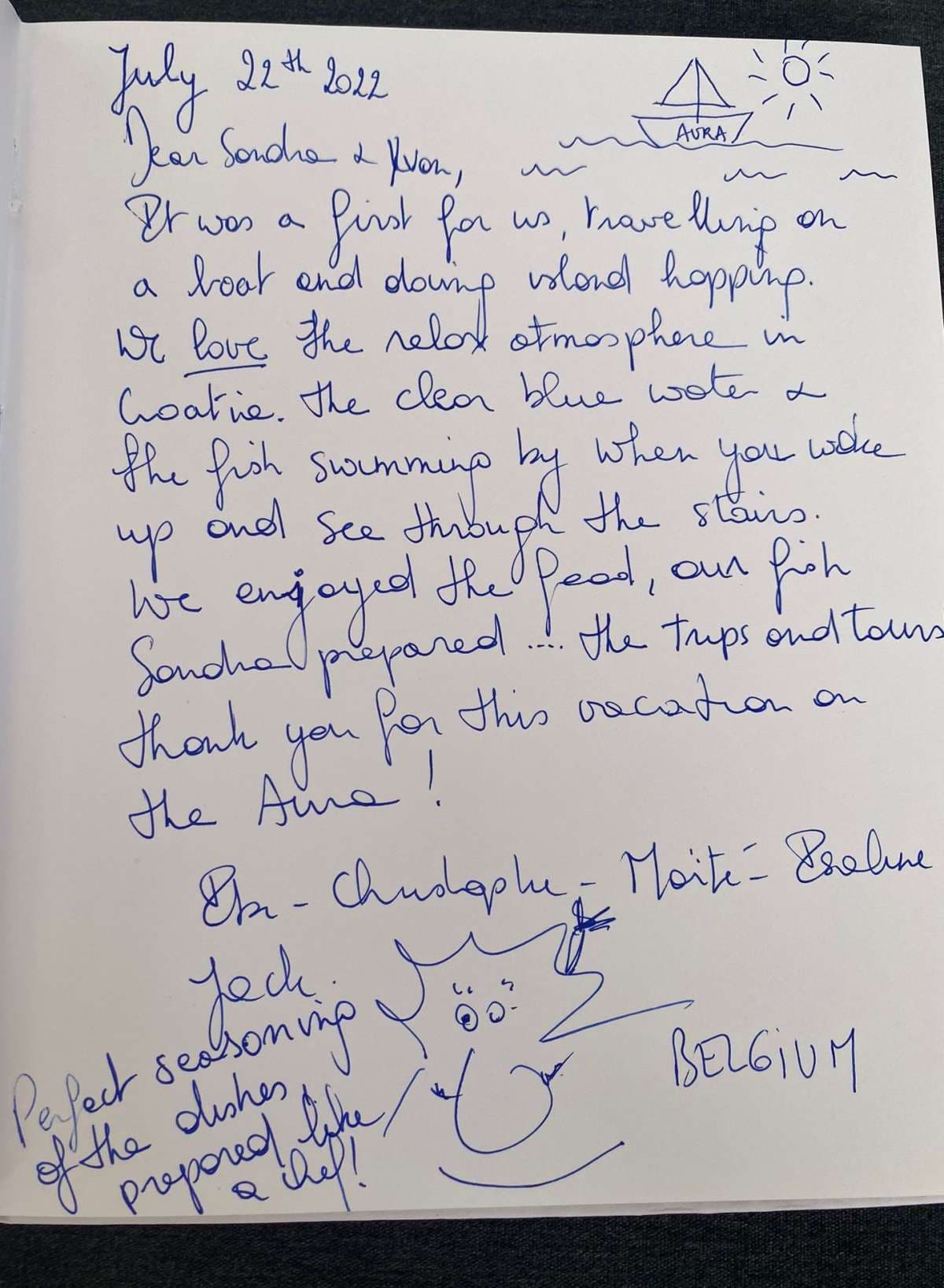 Aura guest review