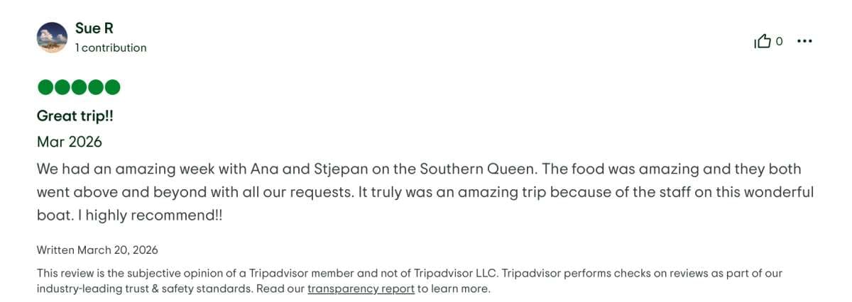 Southern Queen guest review