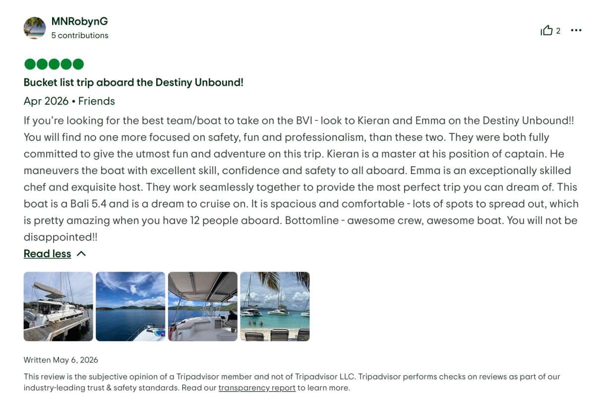 Destiny Unbound guest review