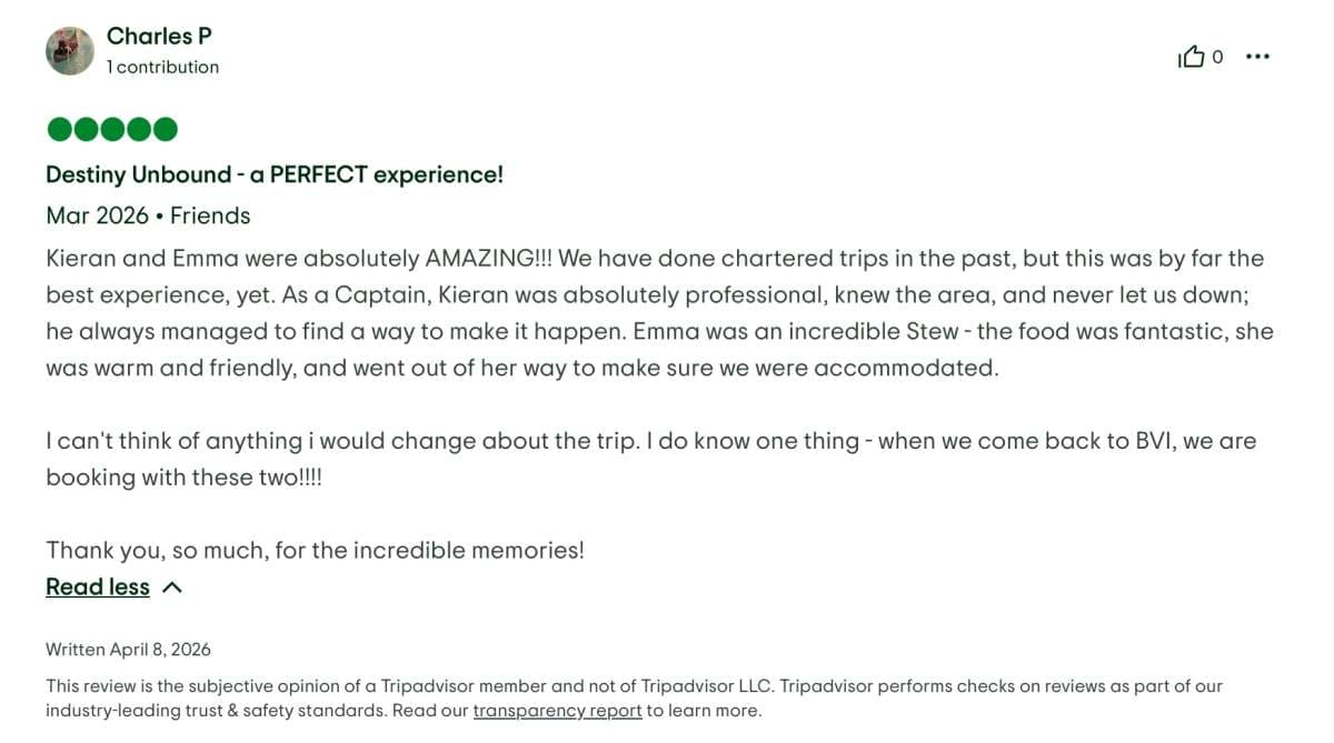 Destiny Unbound guest review