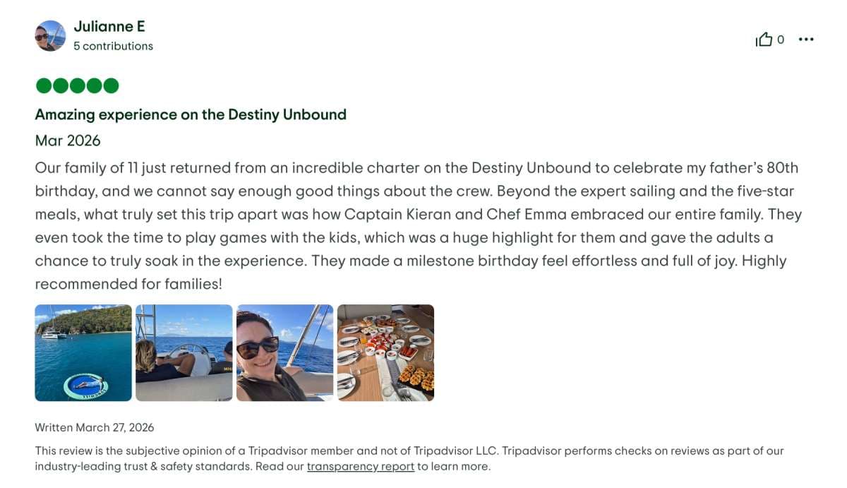 Destiny Unbound guest review
