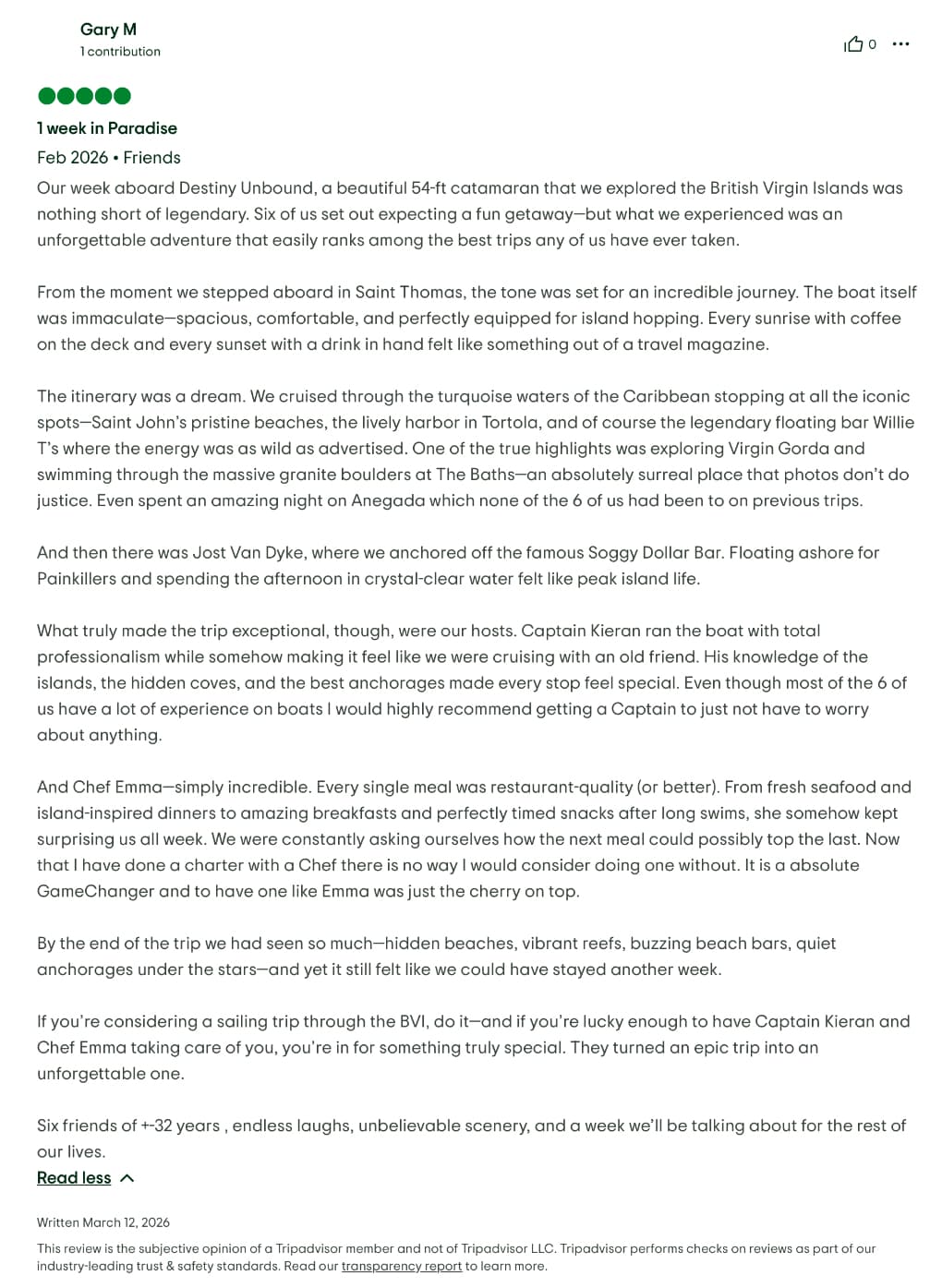 Destiny Unbound guest review