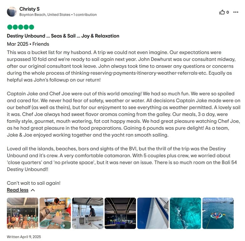 Destiny Unbound guest review
