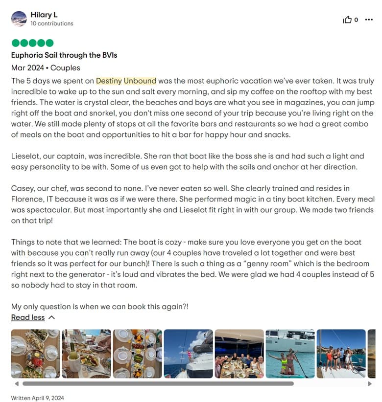 Destiny Unbound guest review