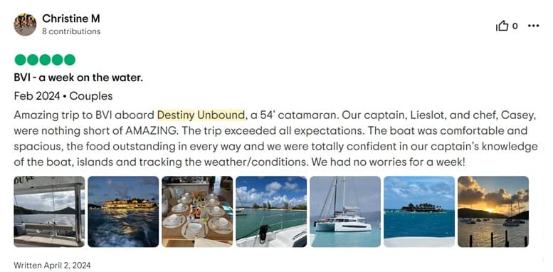 Destiny Unbound guest review