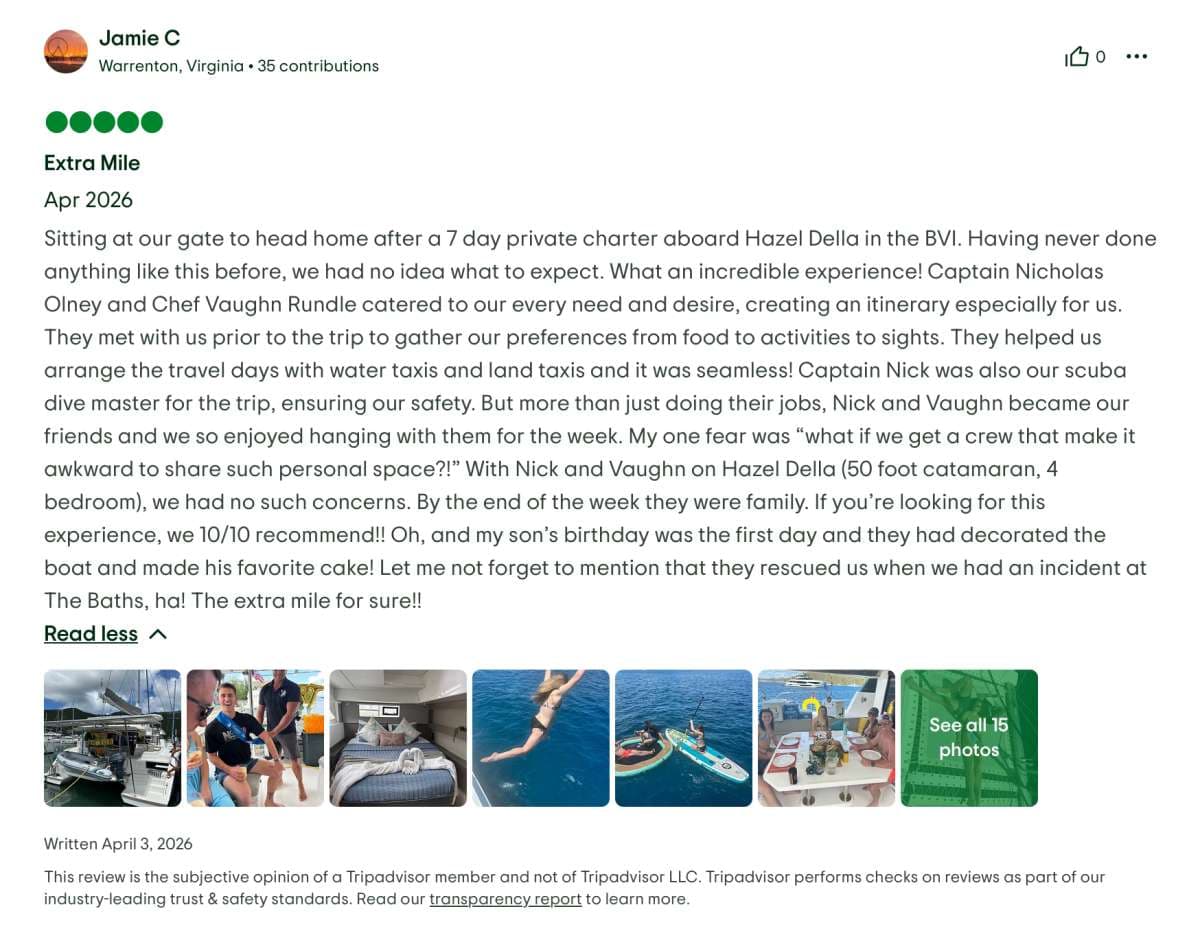 Hazel Della guest review