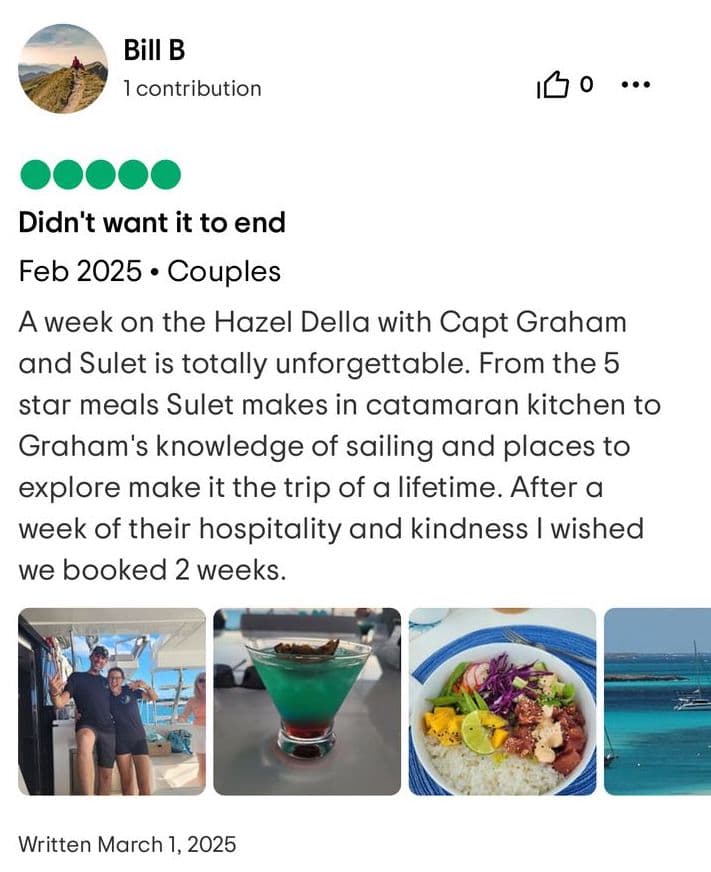 Hazel Della guest review