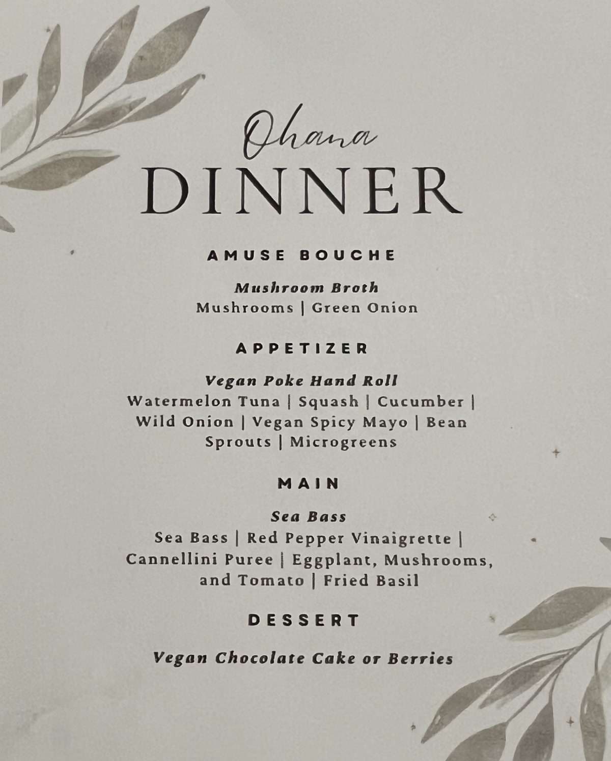 OHANA guest review