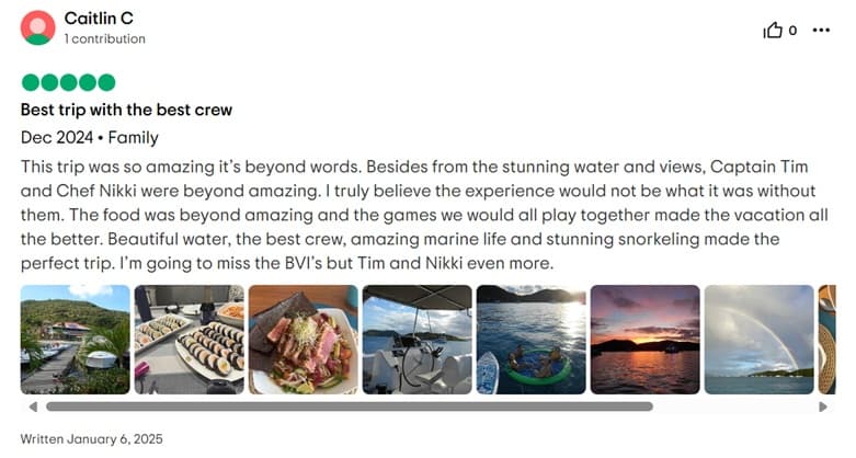 Serenity guest review