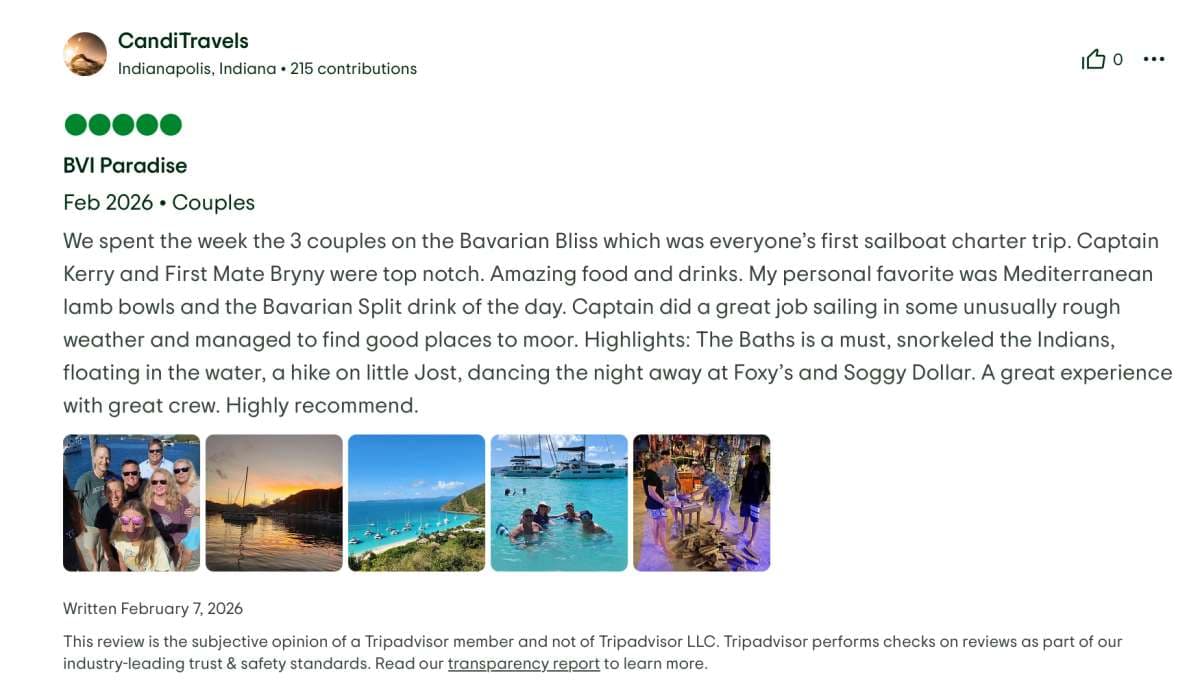 Bavarian Bliss guest review