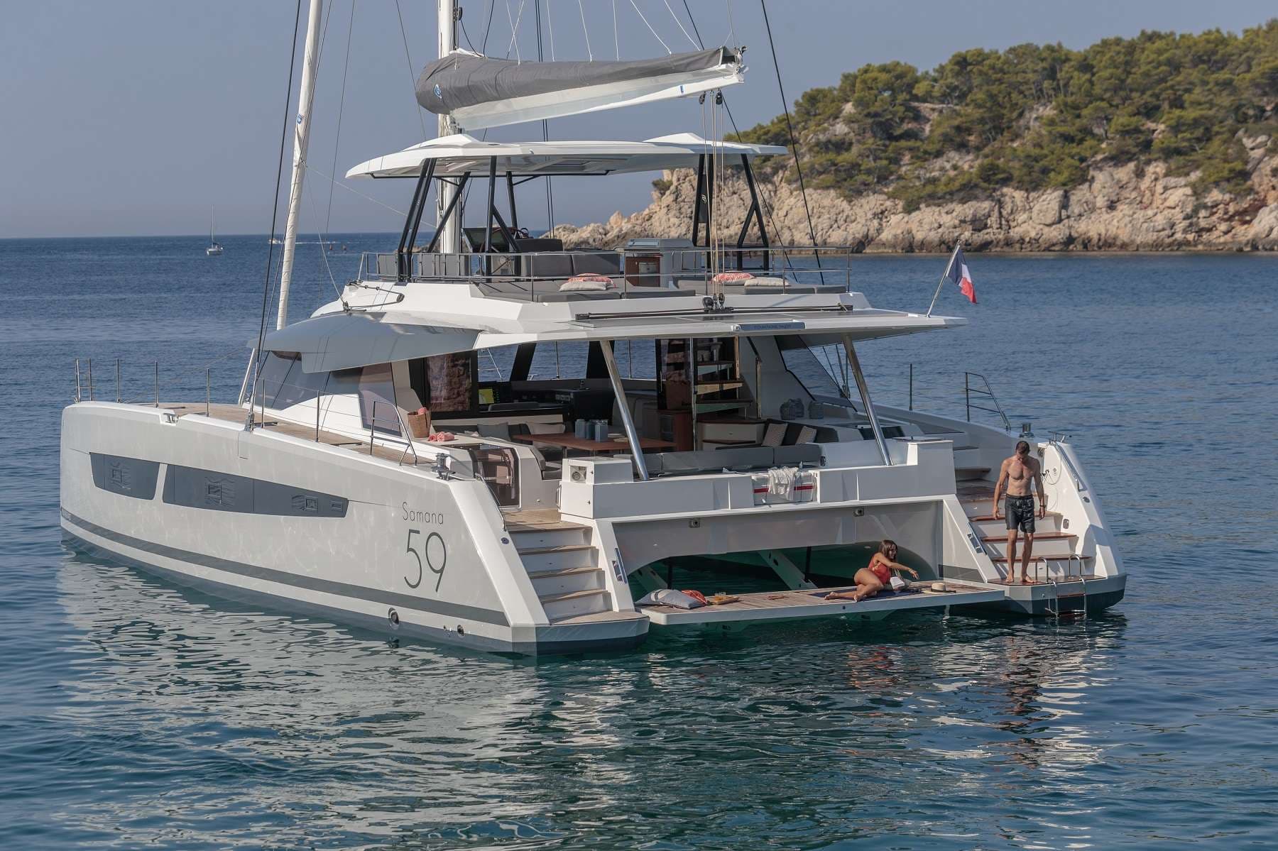 PORT TO VINO Samana 59 – Fountaine Pajot