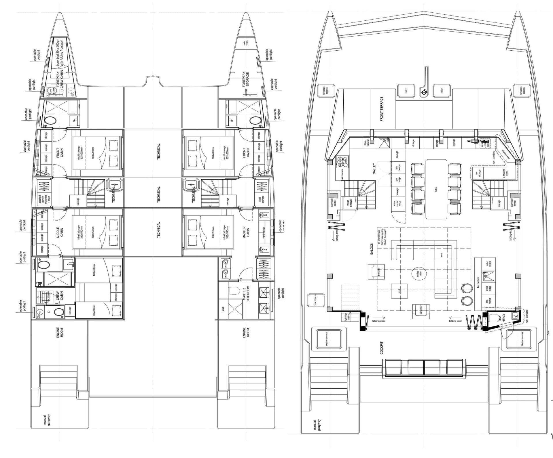 yacht plan