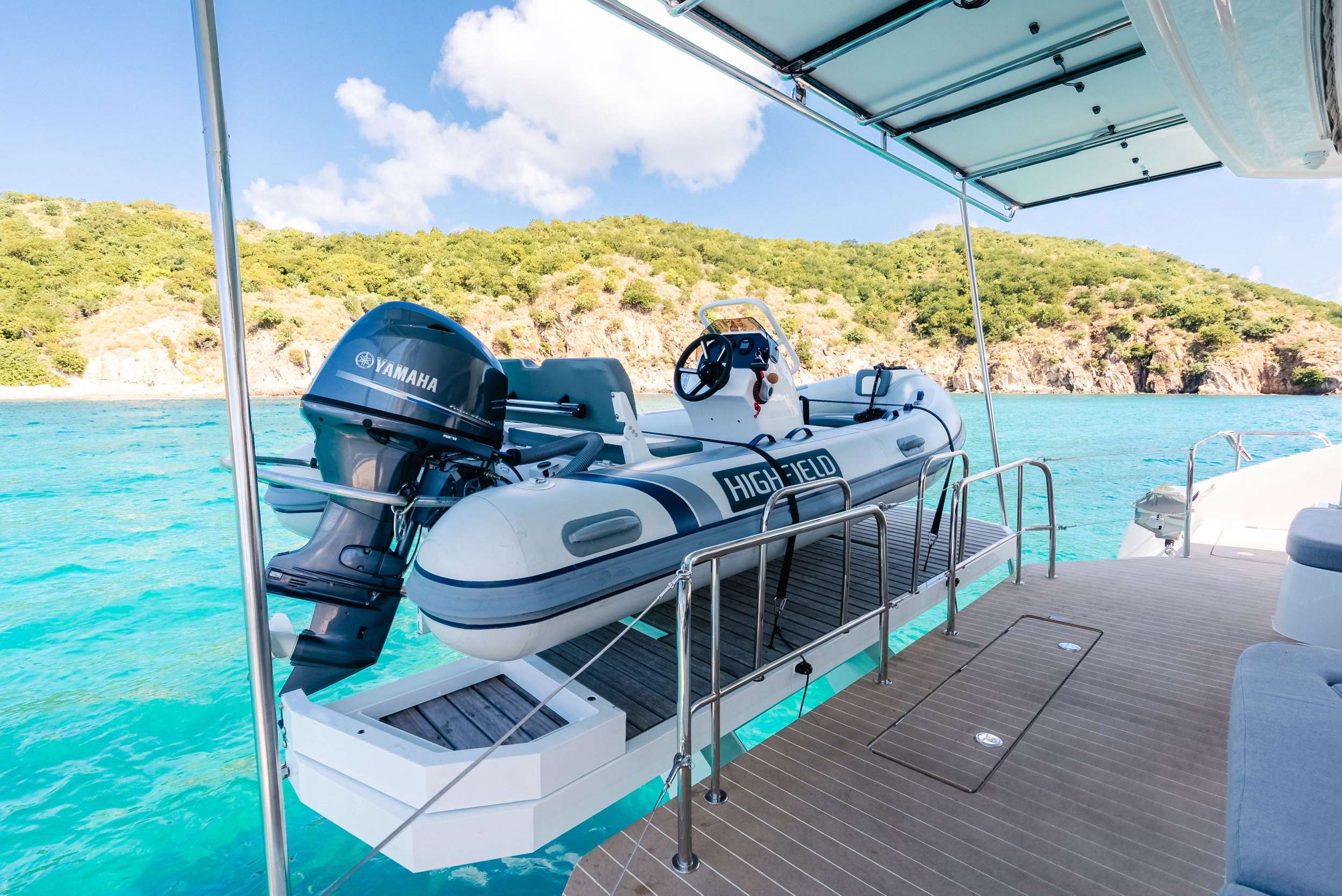 Stella Mare Rib and Hydraulic Swim Platform
