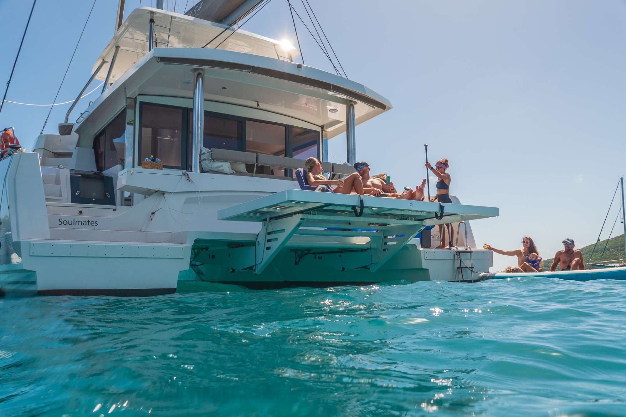 Hydraulic Swim Platform