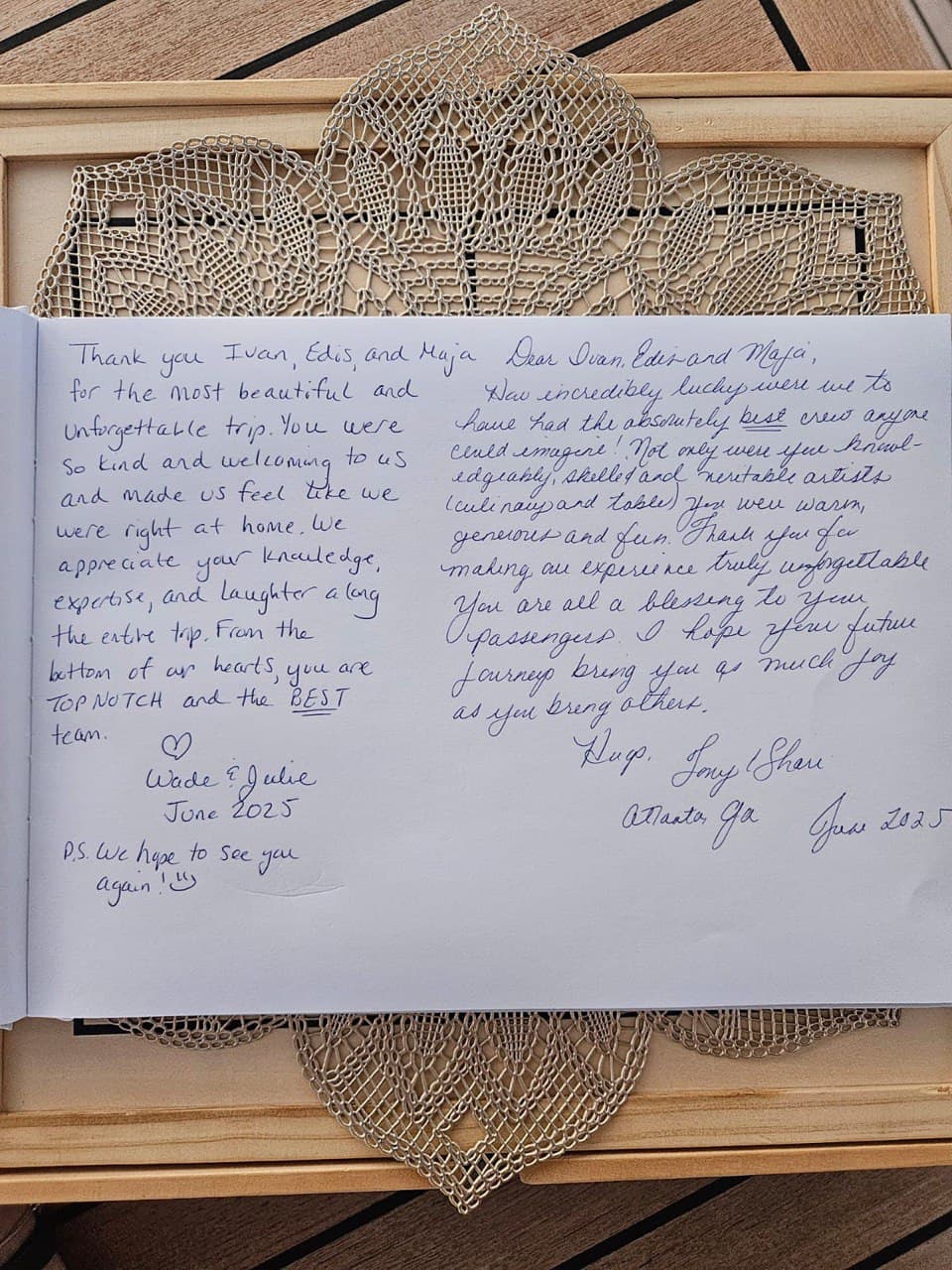 SINATA guest review