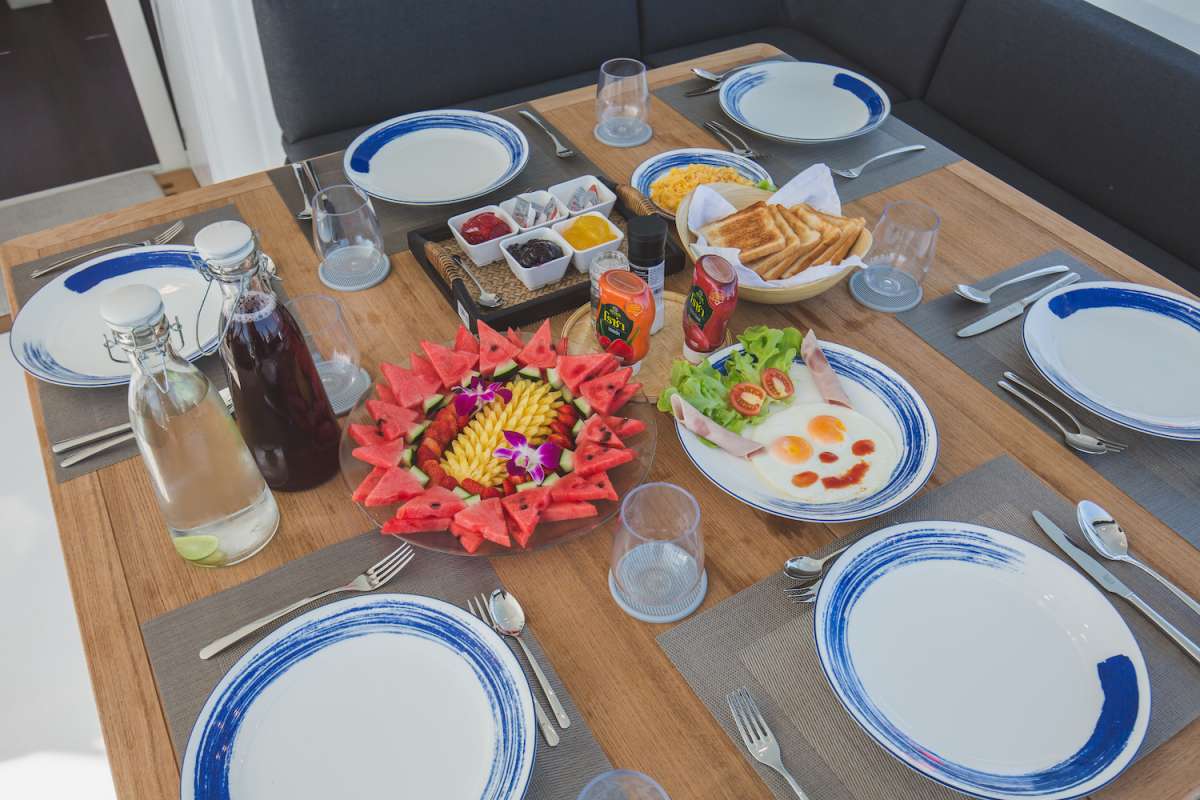 Sample menu image