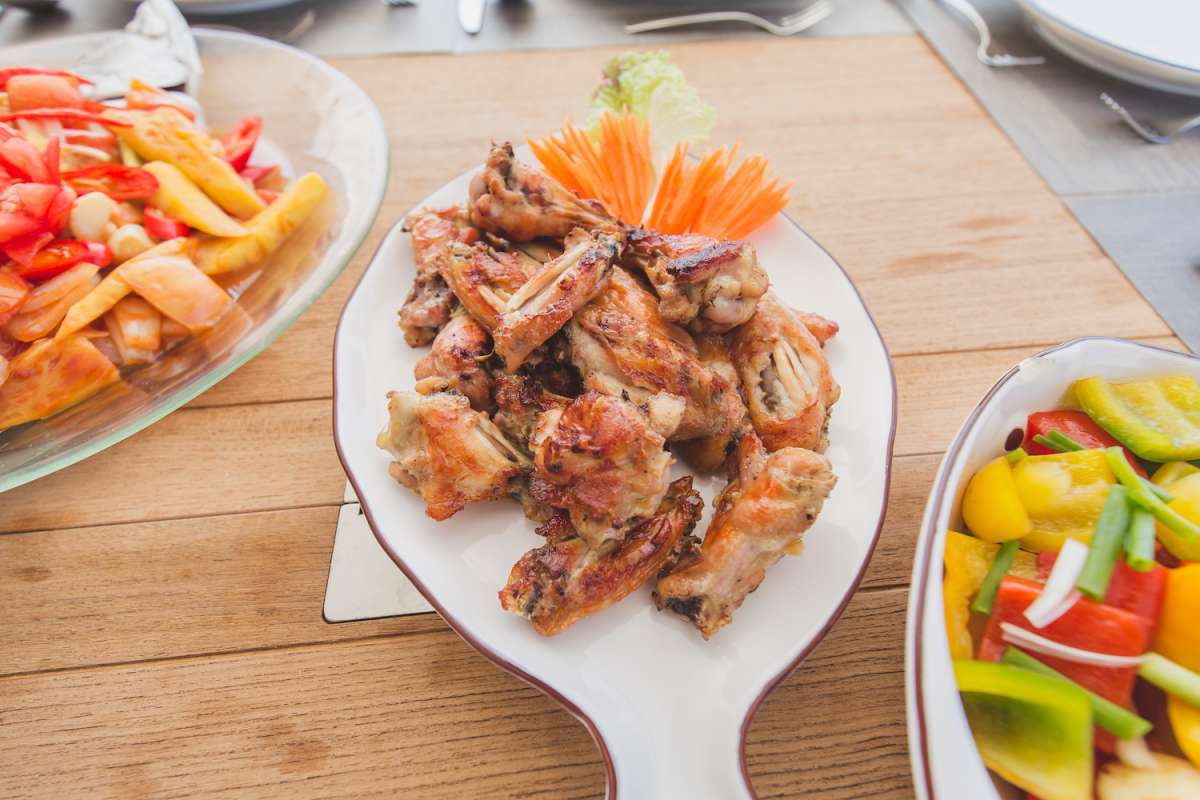 Sample menu image