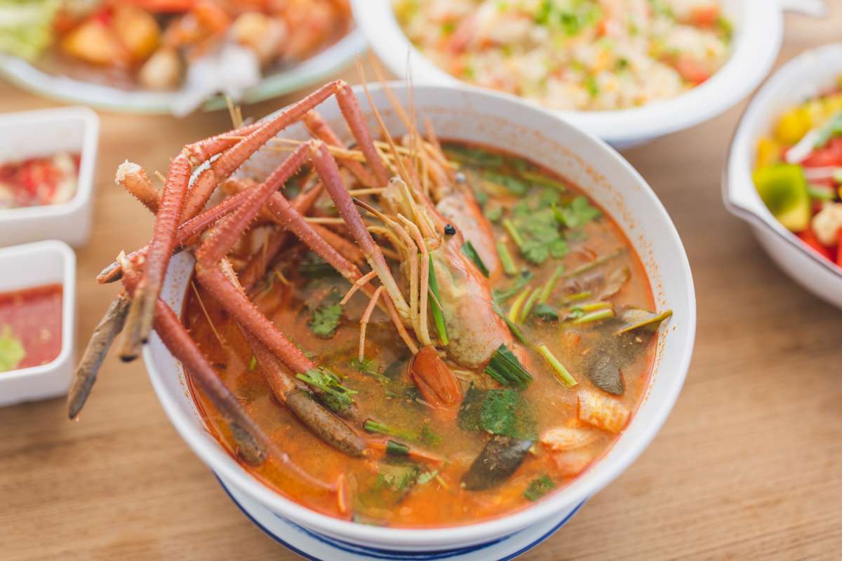 Sample menu image