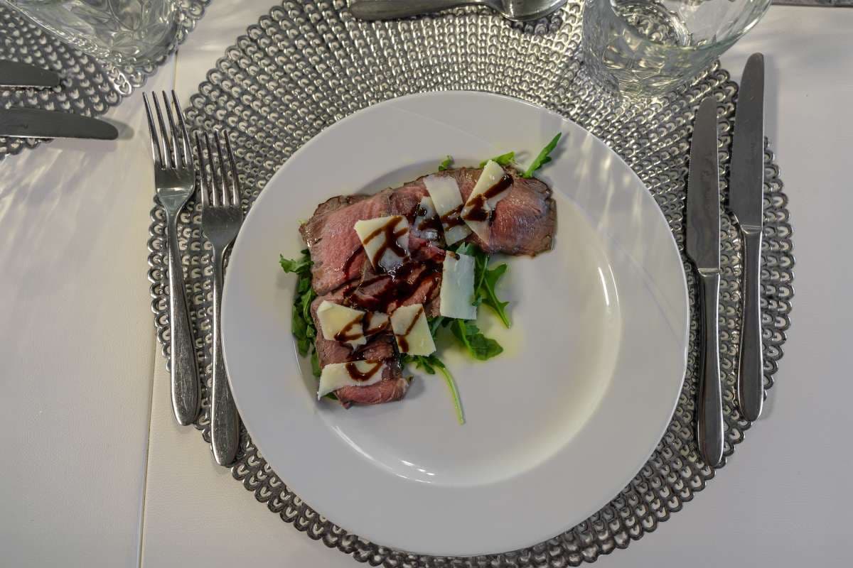 Sample menu image